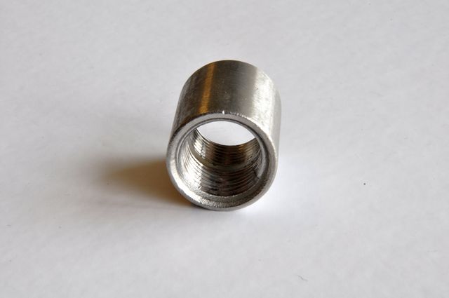 Coupling, SS, 1/2"